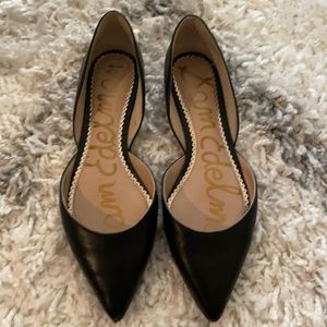 Sam Edelman black d’orsay flats